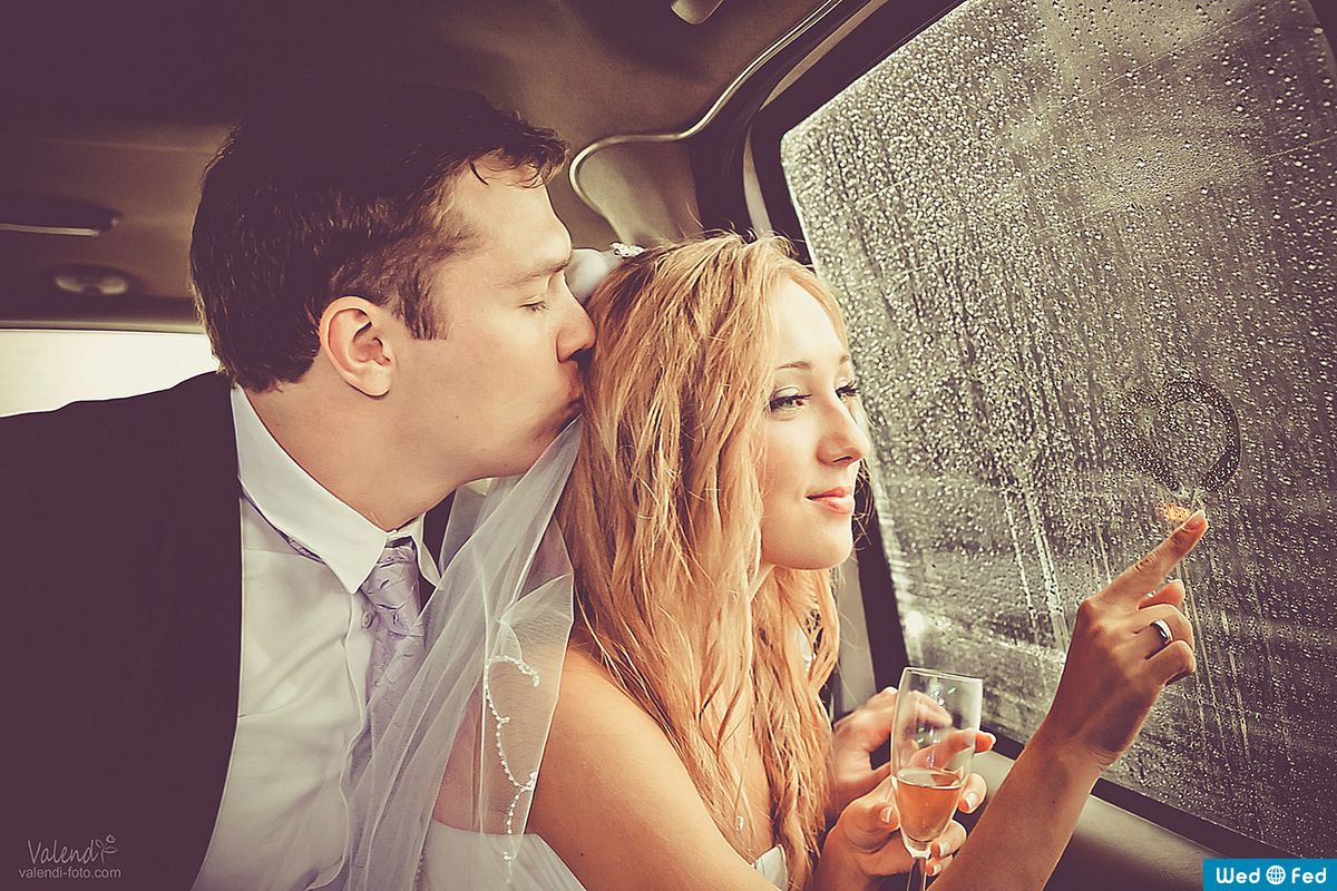 love is in the rain