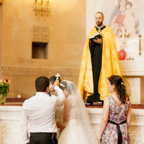Венчание в армянской церкви