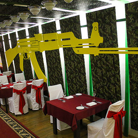 Ресторан Бункер-42. Зеленый зал.